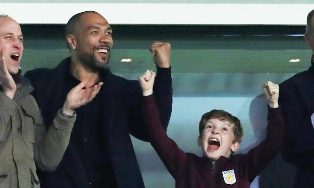 image: Her jubler Carew og prins William